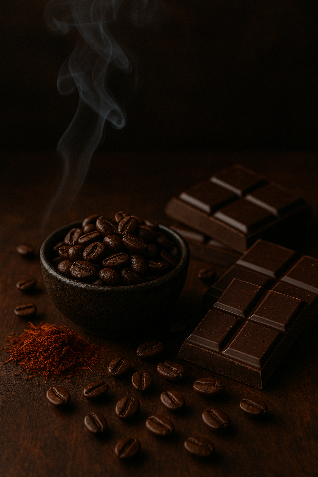 Black vetiver café