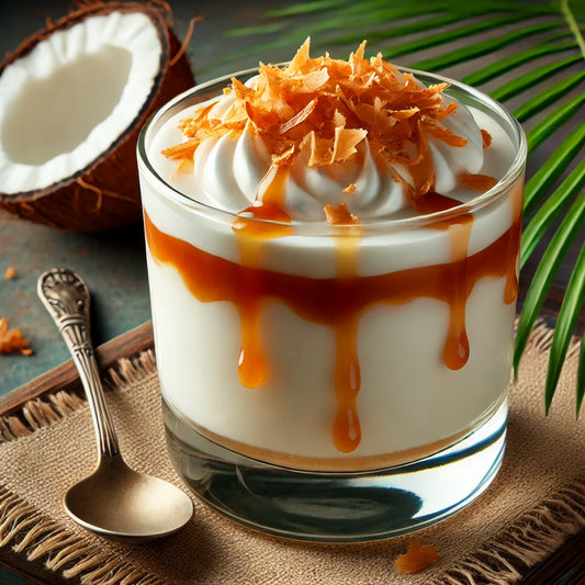 Creamy coconut snapbar