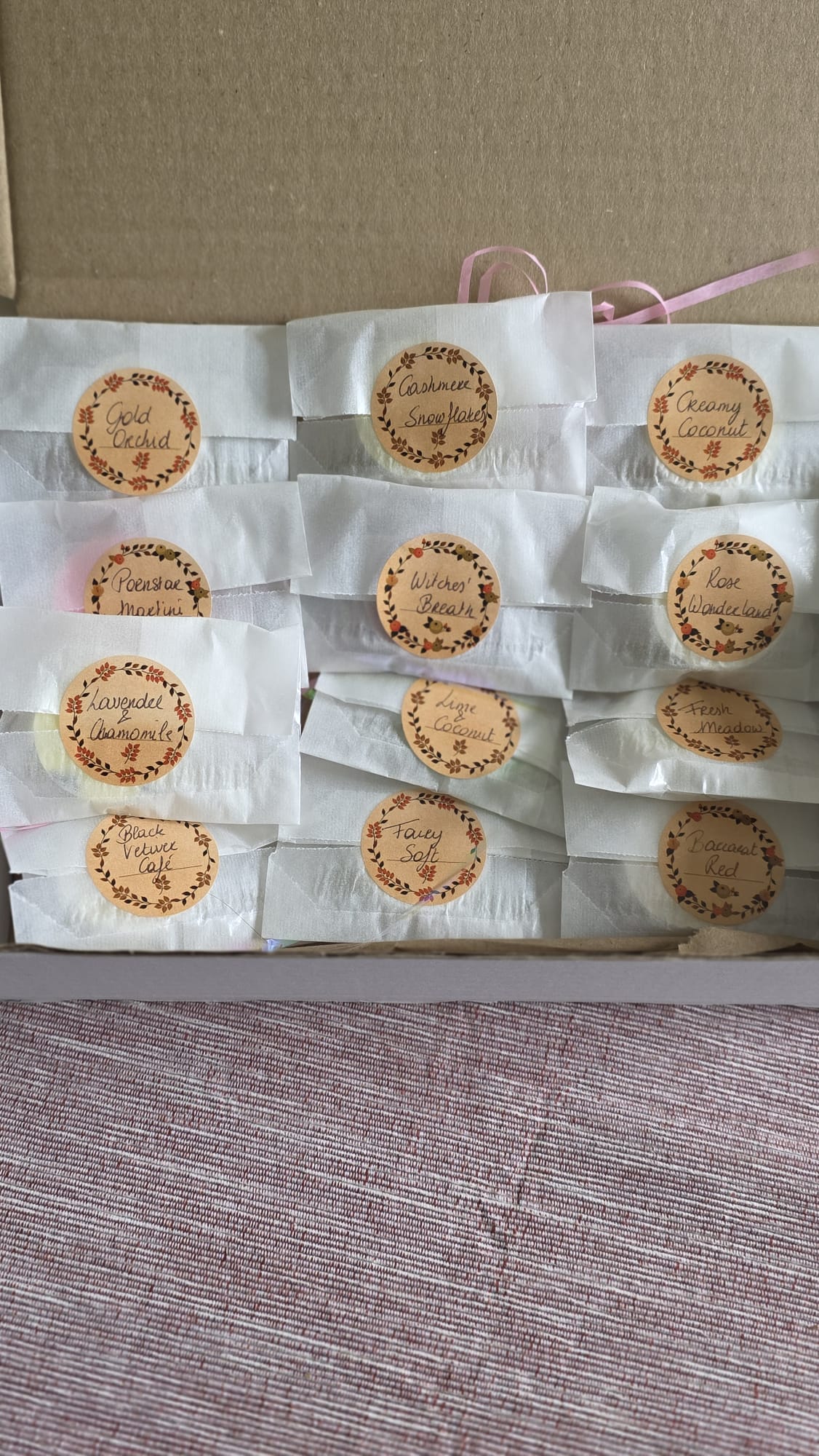 Sample box