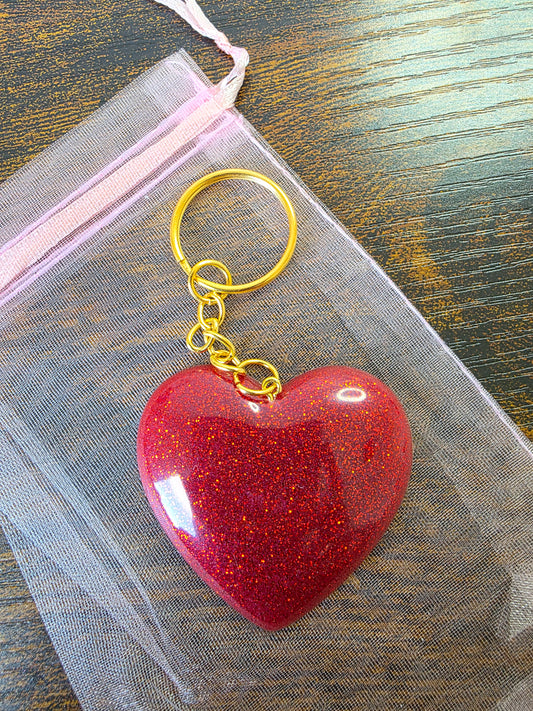 Sleutelhanger hart