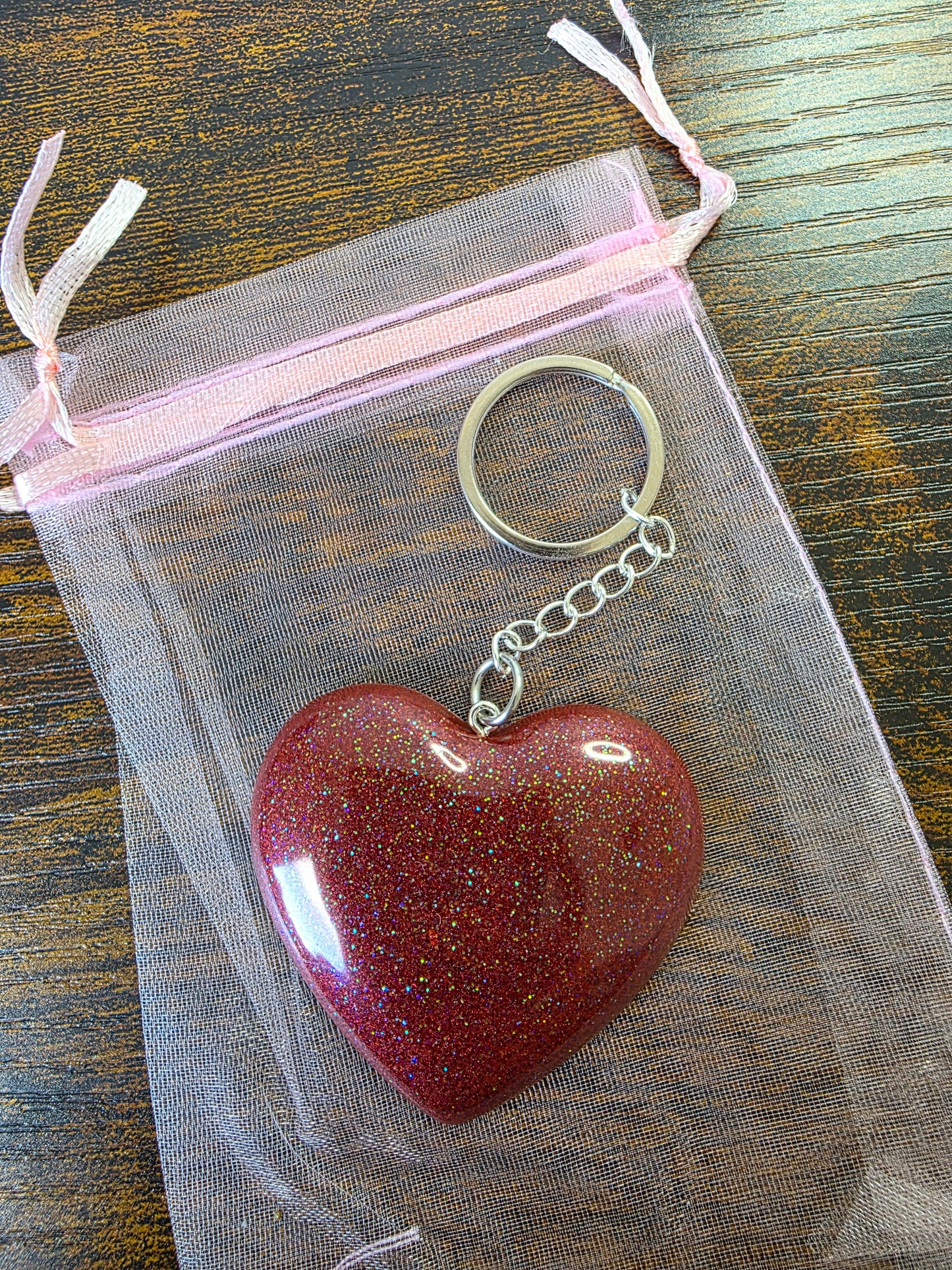 Sleutelhanger hart